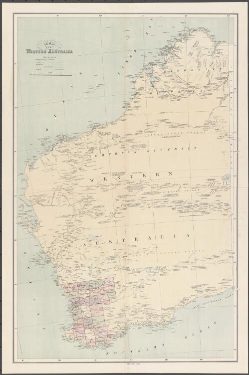 Map of Western Australia [cartographic material] / John Sands