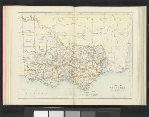 Colony of Victoria [cartographic material] / John Bartholomew & Co