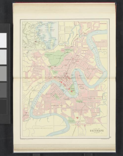 City of Brisbane [cartographic material] / John Bartholomew & Co