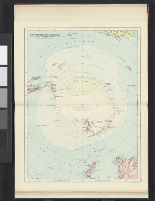 South Polar regions [cartographic material] / John Bartholomew & Co