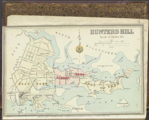 Hunters Hill [cartographic material] : Parish of Hunters Hill