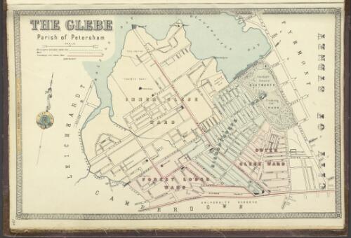 The Glebe [cartographic material] : Parish of Petersham