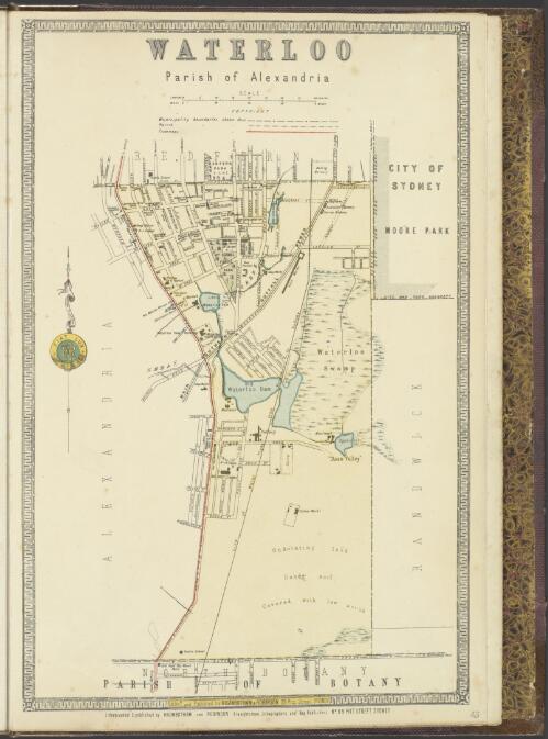 Waterloo [cartographic material] : Parish of Alexandria