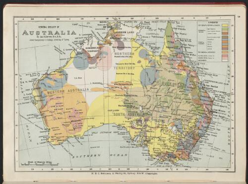 General geology of Australia [cartographic material]