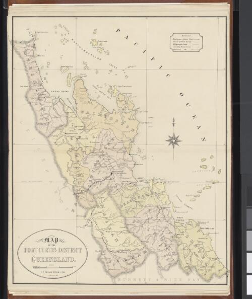 Map of the Port Curtis district Queensland [cartographic material]