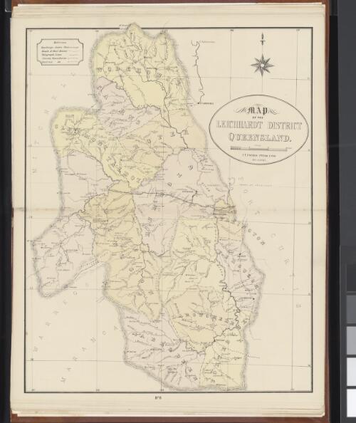 Map of the Leichhardt district Queensland [cartographic material]