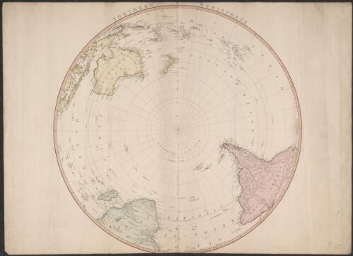 Southern Hemisphere [cartographic material] / [ B. Baker sculpt.]