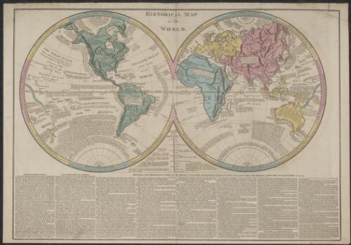 Historical map of the world [cartographic material]