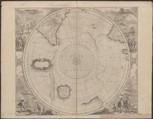 Polus Antarcticus [cartographic material]  / Ioannes Ianssonius excudit