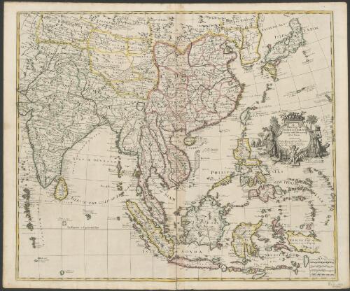 A new map of India & China from the latest observations [cartographic material] / by I. Senex