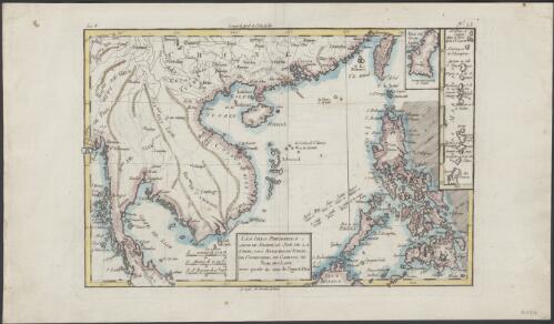 Les isles Philippines, celle de Formose, le sud de la Chine, [cartographic material] les royaumes de Tunkin, de Cochinchine, de Camboge, de Siam, des Laos, avec partie de ceux de Pegu et d'Ava