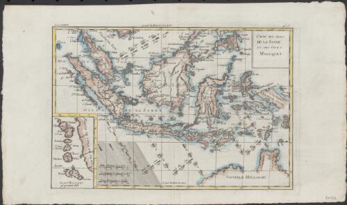 Carte des isles de la Sonde et des isles Moluques [cartographic material]