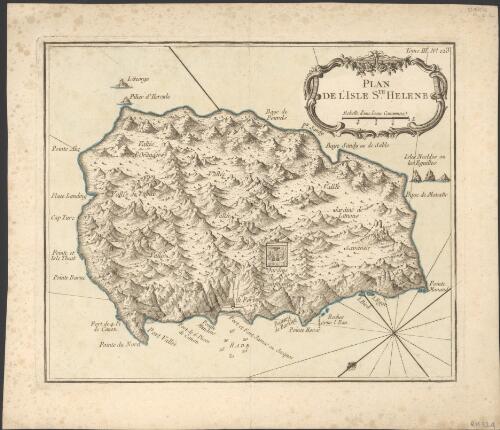 Plan de l'Isle Ste. Helene / [cartographic material]