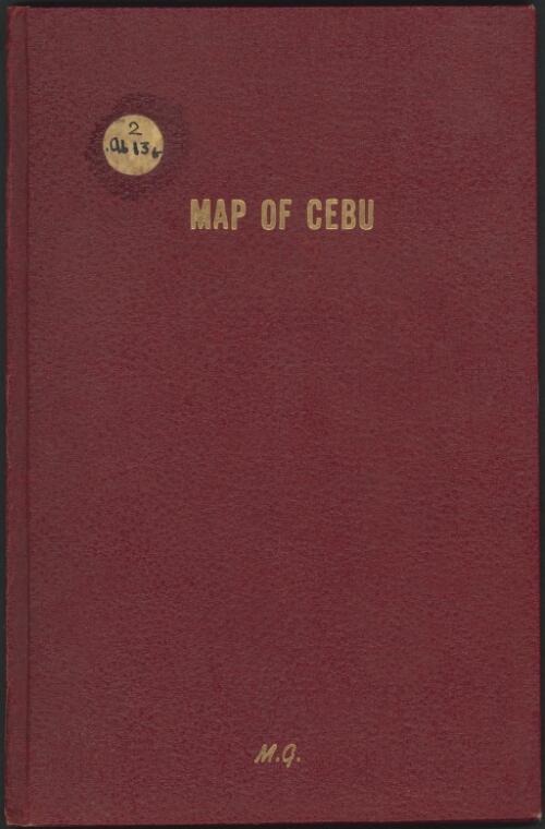 [Maps of Cebu] [cartographic material]