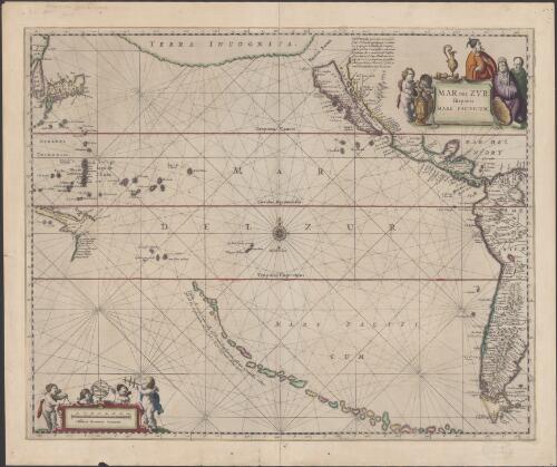 Mar del Zur Hispanis Mare Pacificum [cartographic material]