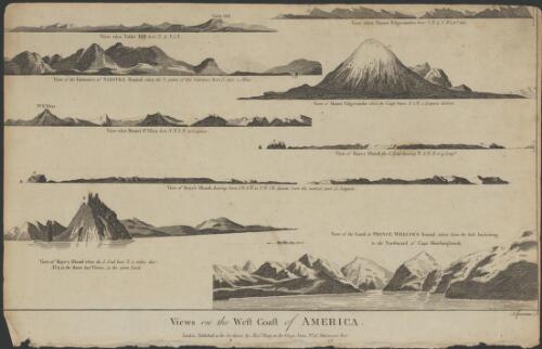 Views of the west coast of America [cartographic material] / Sparrow, sc