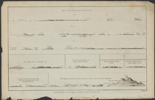 Three views of the Admiralty Isles [cartographic material] / Walker, sc