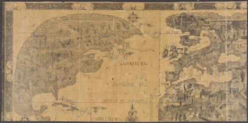 [Faictes à Arques par Pierre Desceliers presbre 1546 cartographic material / facsimile reproduction by E. Rembielinksi]