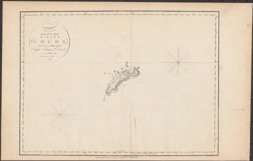 Plan of the island Cocos surveyd and drawn by Capt. James Colnett of the Royal Navy 1793 [cartographic material] / engraved by T. Foot