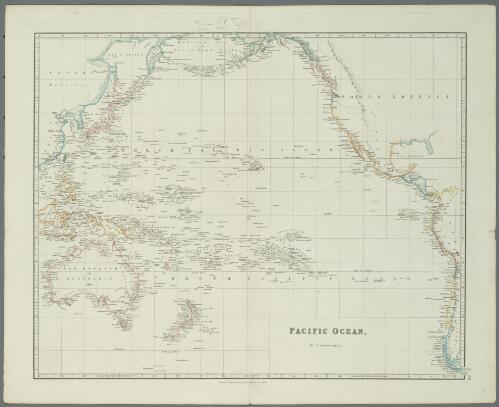 Pacific Ocean [cartographic material] / by J. Arrowsmith