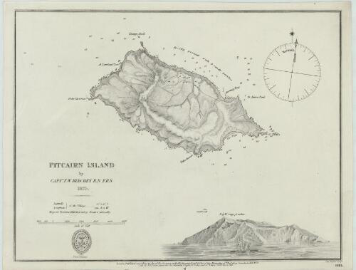 Pitcairn Island [cartographic material] / by Captn. F.W. Beechey, R.N. F.R.S. ; J. & C. Walker, sculpt