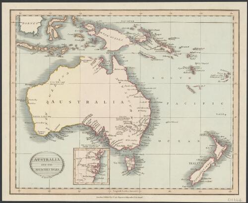 Australia and the adjacent isles [cartographic material] / by John Cary