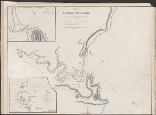 Plan of Endeavour River [cartographic material] / surveyed by Mr. J.S. Roe, Masters Mate of H.M. Cutter, Mermaid 1819