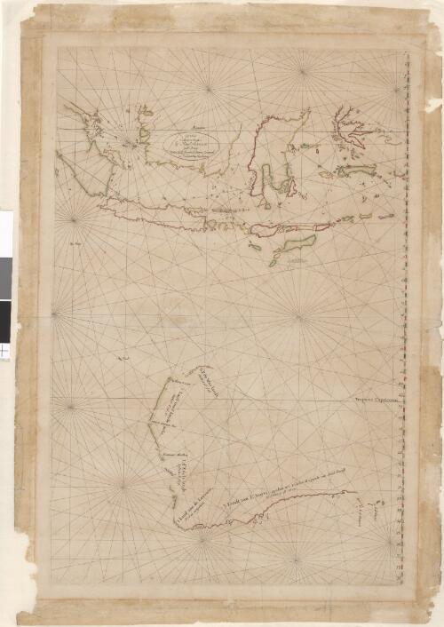 [Chart of the Malay Archipelago and  the Dutch discoveries in Australia] [cartographic material] / by Hessel Gerritsz. met Octroy Vande H.M. Heeren de Staten Generael der Vereenichde Neerlanden