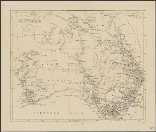 Australia [cartographic material] / Stanford's Geogl. Estabt