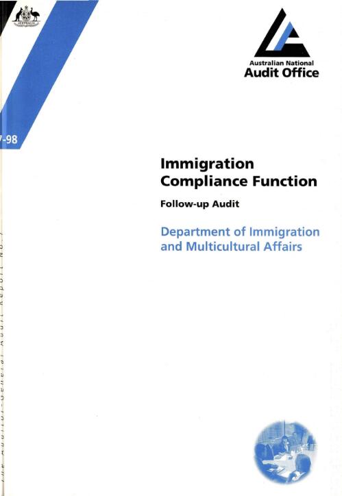 Immigration compliance function, follow up audit : Department of Immigration and Multicultural Affairs
