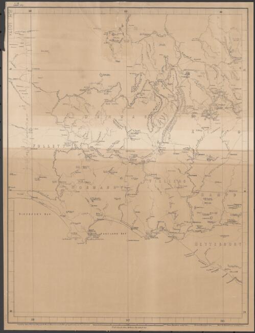 [Southwestern Victoria] [cartographic material] / compiled by Andrew Robertson ; lithographed by Hermann Deutsch ; examined by R. Brough Smyth, Secretary to the Census Commission