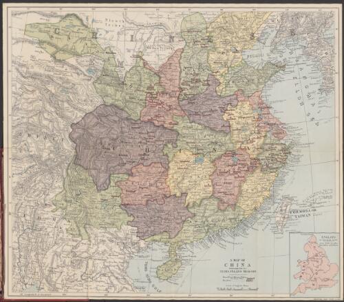 A map of China prepared for the China Inland Mission [cartographic material]