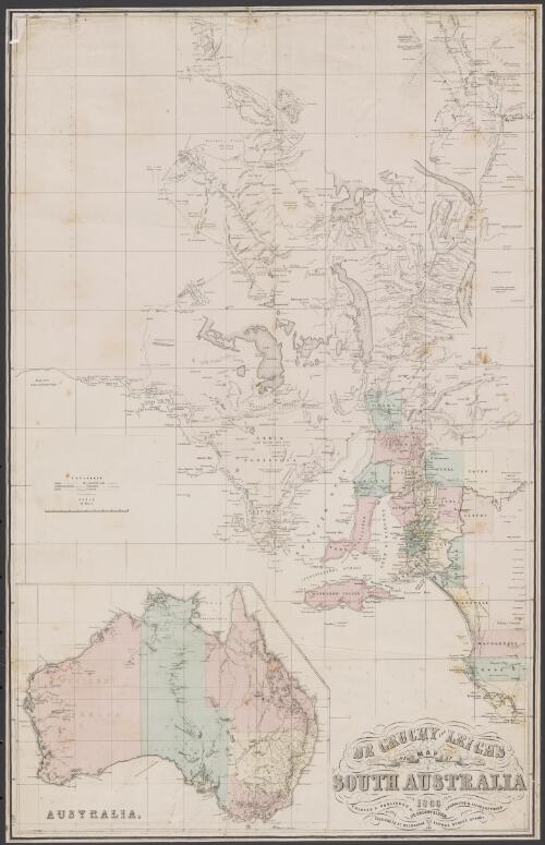 De Gruchy and Leigh's new map of South Australia [cartographic material]