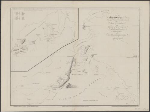 To His Majesty George the Third, King of Great Britain, &c. this chart of Felicia and plan of the island Balambangan is humbly presented [cartographic material] / by His Majesty's faithful subject, Dalrymple ;  graduated & engrav'd by B. Henry ; the hills etch'd by D. Lerpeniere ; the writing engraved by W. Whitchurch, Bartholomew Lane, Royal Exchange, London