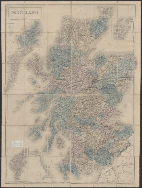 Scotland [cartographic material] / engraved by S. Hall, Bury Str. Bloomsbury