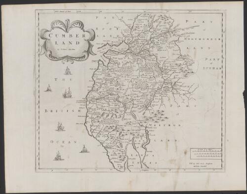Cumberland [cartographic material] / by Robert Morden