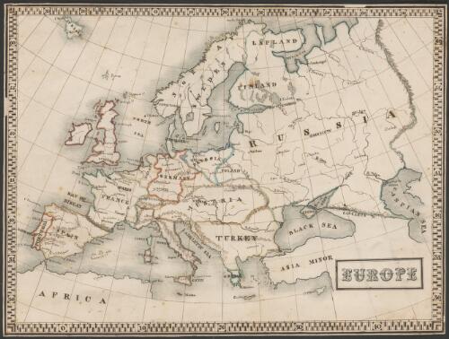 Europe [cartographic material] / [drawn by E.A. Petherick]
