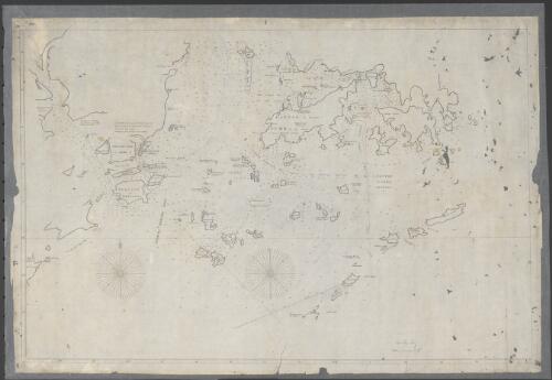 [Chart of coast of China between Macau and Hong Kong] [cartographic material]