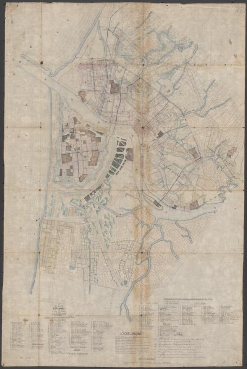 Plano de la plaza de Manila [cartographic material]