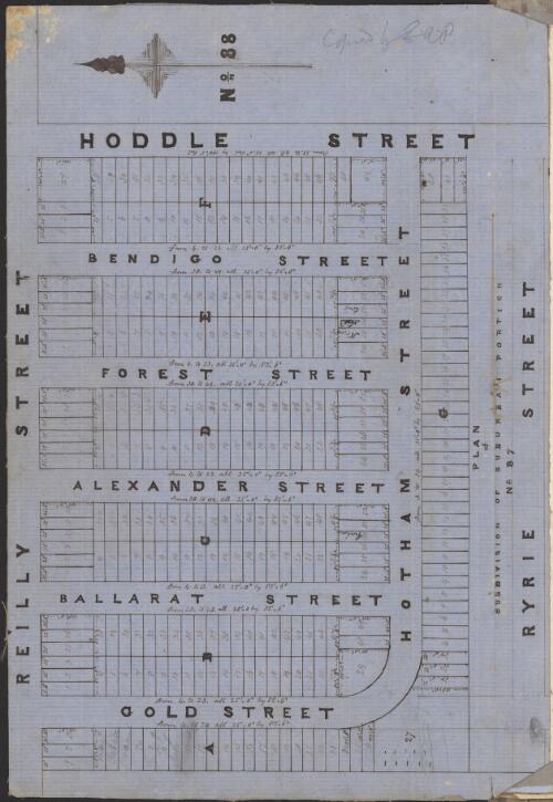Plan of subdivision of suburban portion no. 87 [cartographic material] / copied by E.A.P