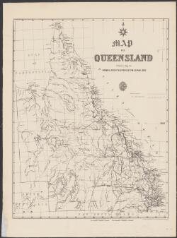 Map of Queensland illustrating its mineral and other productive ...