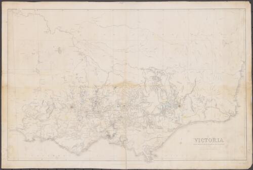 Victoria mining districts, mining divisions & the gold fields [cartographic material] / engraved by William Slight under the direction of R. Brough Smyth F.G.S. Lon. The Honorable John MacGregor M.L.A. Minister of Mines