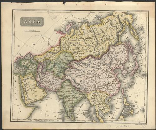 Asia [cartographic material] / Annin & Smith, Sc