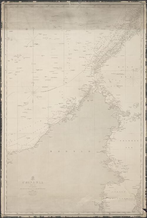 China Sea. Sheet II (South East), Bruit River to Calamian Island 1859 [cartographic material] / engraved by J.& C. Walker