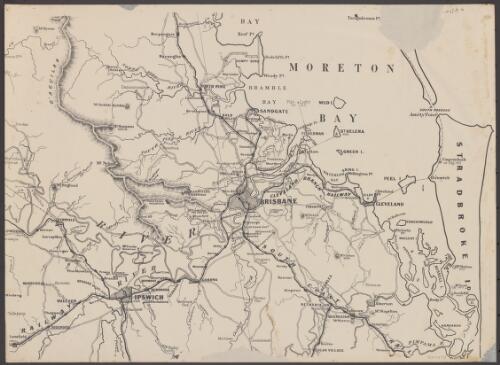 [Map of Brisbane region] [cartographic material]