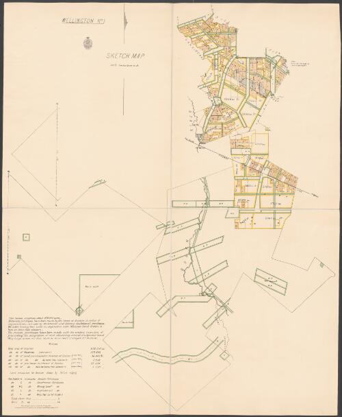 Sketch map, Wellington no. 1 / New South Wales, Surveyor-General's Office