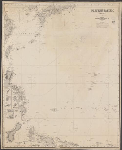 Western Pacific [cartographic material]. Chart no.4 / Compiled by James F. Imray F.R.G.S