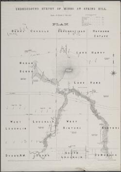 Underground survey of mines at Spring Hill