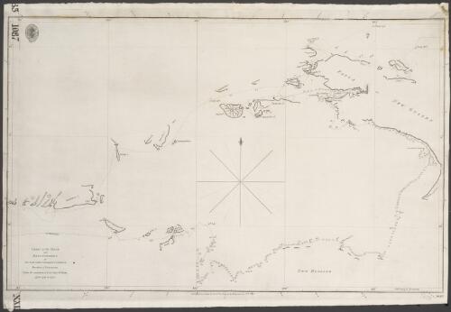 Chart of the track and discoveries of the East India Company's cruizers Panther & Endeavour [cartographic material] : under the command of Lieut. John McCluer, 1790, 1791 & 1792