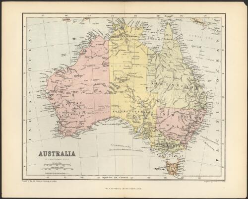 Australia [cartographic material] / by J. Bartholomew, F.R.G.S. ; engraved by J. Bartholomew, Edinr